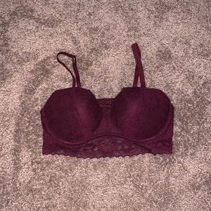 Maroon PINK VS Bralette